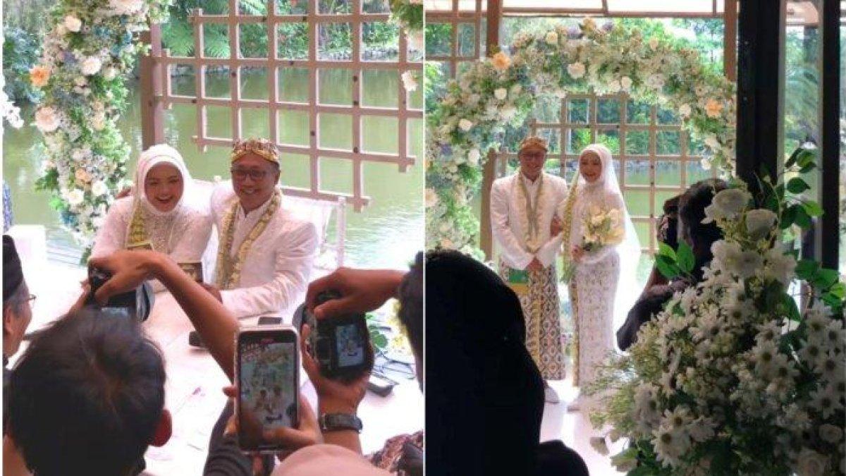 Pernikahan sejoli di Temanggung, Jawa Tengah, pada Juli 2023, viral di media sosial lantaran keduanya kembali melangsungkan pernikahan setelah sempat bercerai enam tahun lalu.