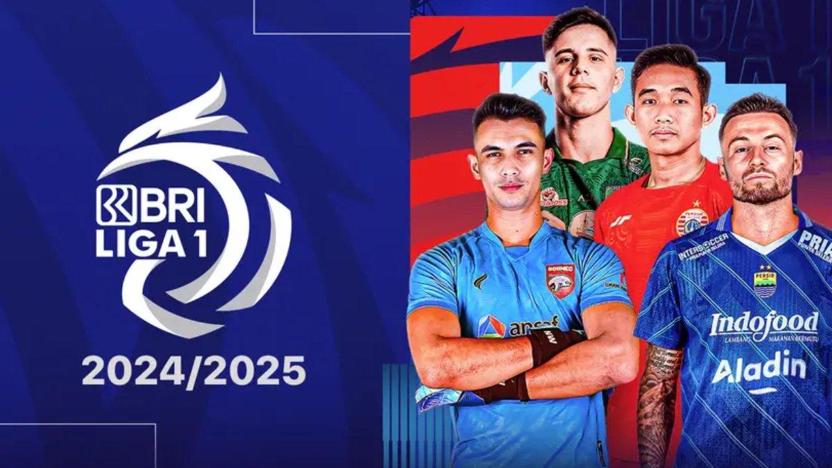 Pertandingan BRI Liga 1, jadwal dan link streaming gratis.