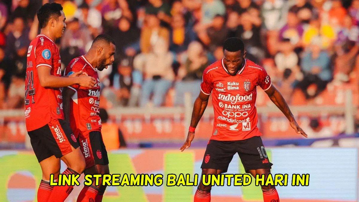 Pertandingan Bali United melawan PSBS Biak lengkap link streaming BRI liga 1, Selasa, 11 Maret 2025.