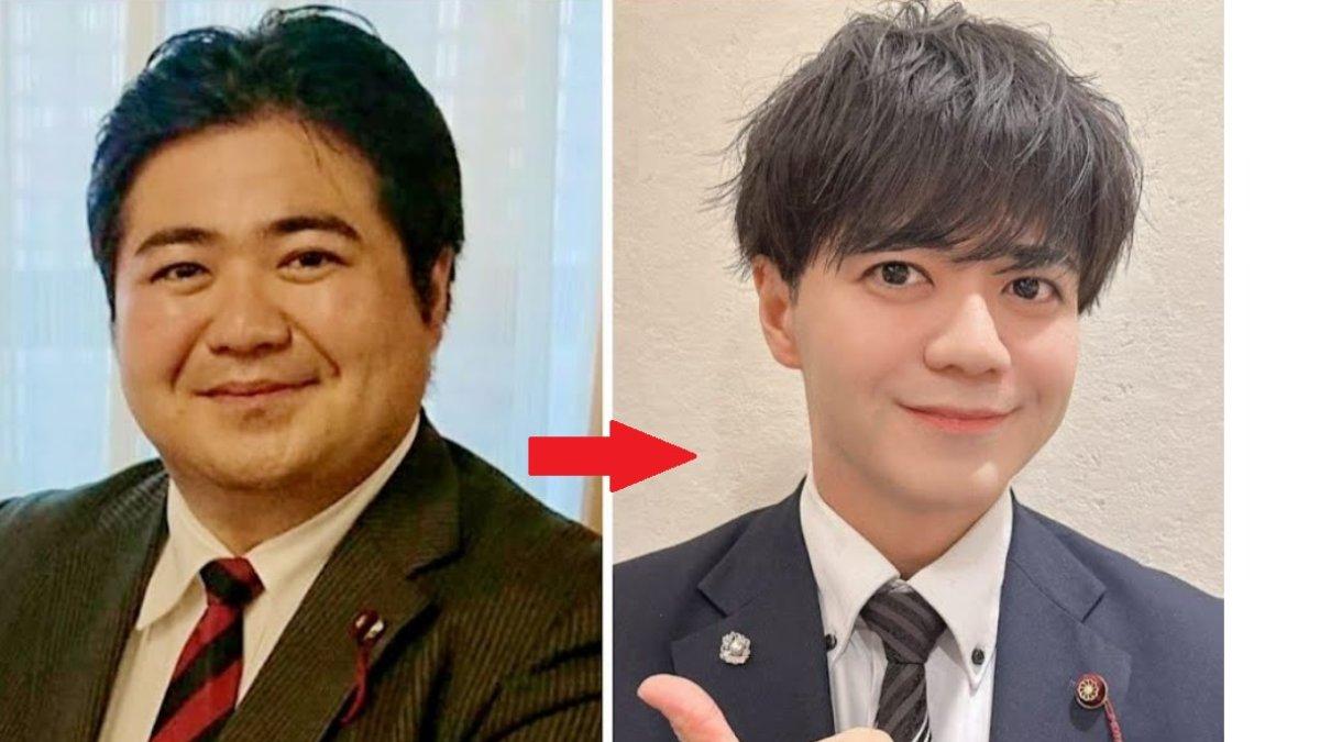 Perubahan penampilan Norihiro Uehata