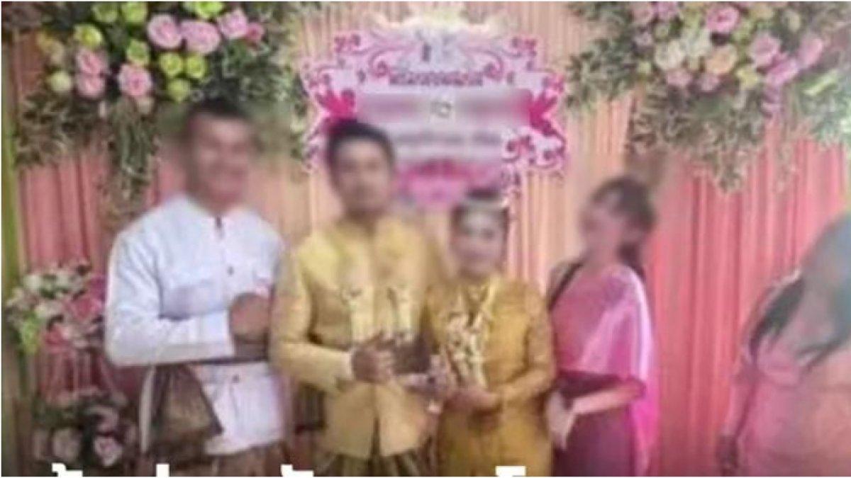 Pesta pernikahan awalnya berjalan lancar