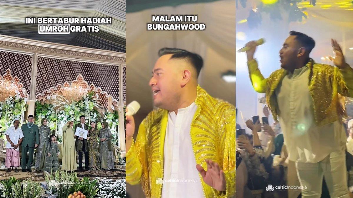 Pesta pernikahan di Gresik, Jawa Timur, viral di media sosial karena ada undian umrah gratis