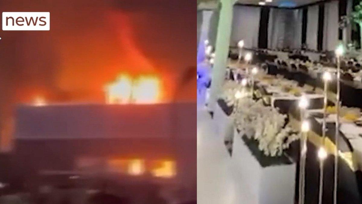 Pesta pernikahan di Irak terbakar, 113 tewas