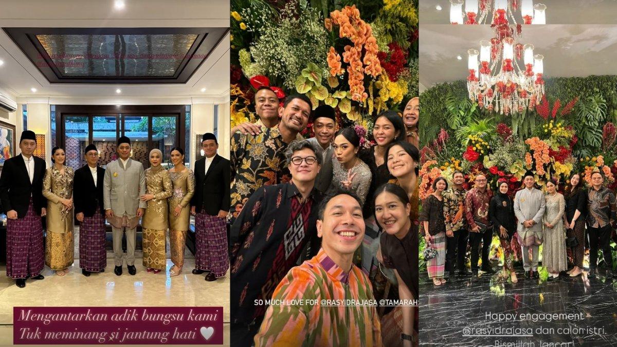 Pesta pertunangan Rasyid Rajasa dan Tamara Kalla