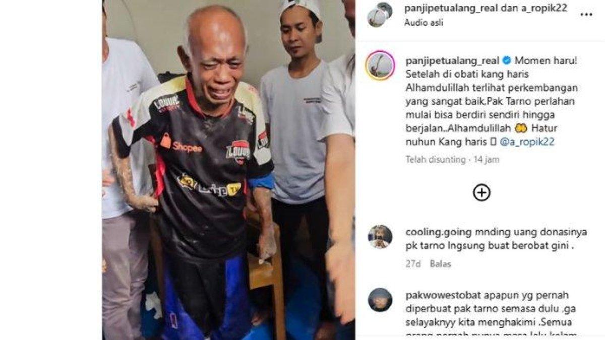 Pesulap Pak Tarno diajak Panji Petualang untuk berobat dan melakukan terapi stroke yang dialaminya selama ini.