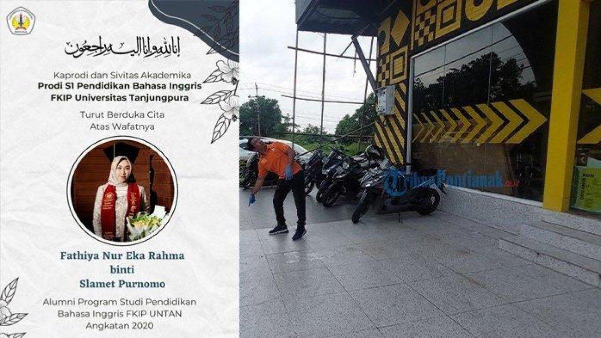 Petugas kepolisian melakukan olah tempat kejadian perkara
