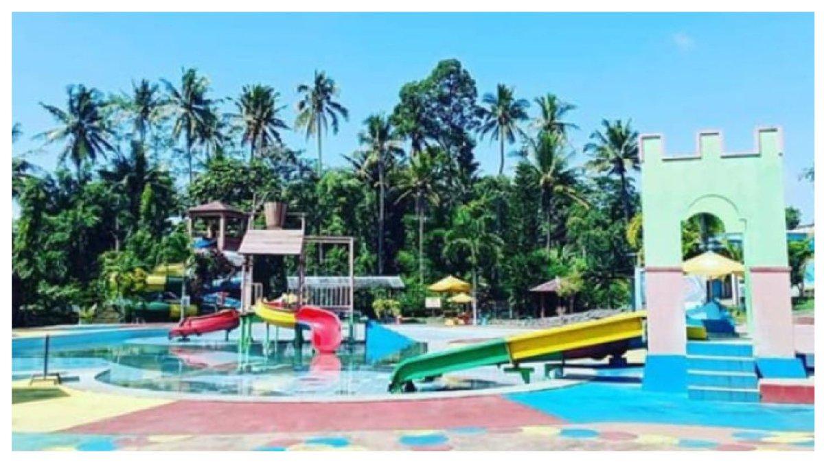 PIKATAN WATERPARK - Cuma 3,2 km dari Temanggung, Salah satu objek wisata yang sangat populer, pemandangan indah dan spot foto kece, viral di TikTok.