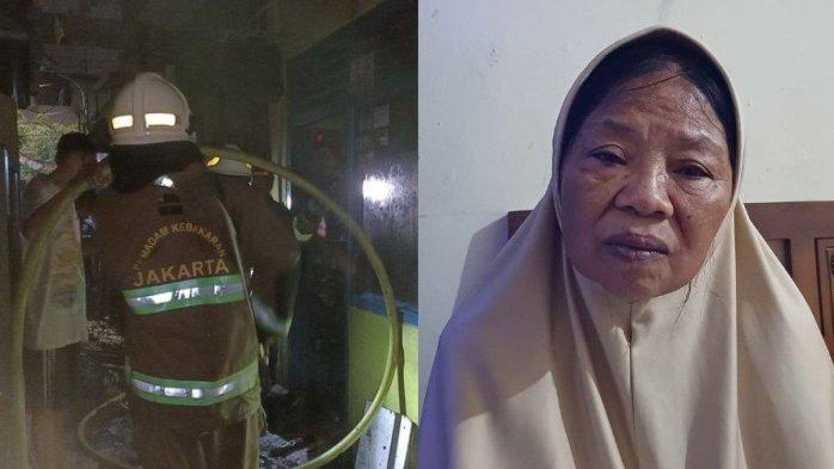 Pilu Sarmini, rumah dibakar anak kandung sendiri