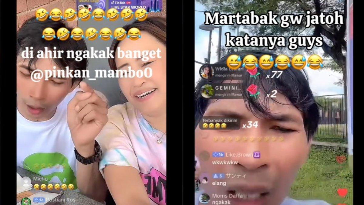 Pinkan Mambo dan Arya Khan akur lagi, live TikTok bareng