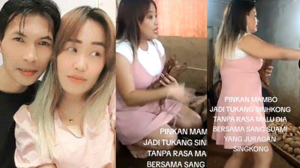 Pinkan Mambo tak malu bantu suami jualan singkong, tuai pujian netizen.