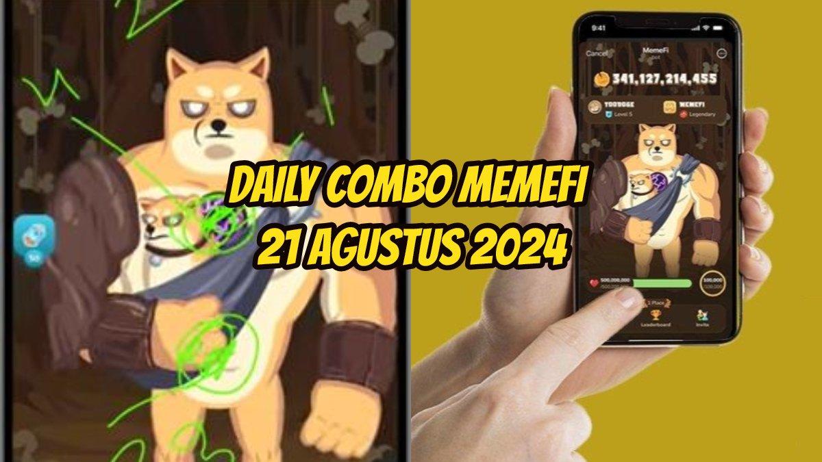 Berikut ini pola ketukan MemeFi untuk mendapatkan daily combo pada 21 Agustus 2024. Ada 500.000 koin yang siap dipanen.