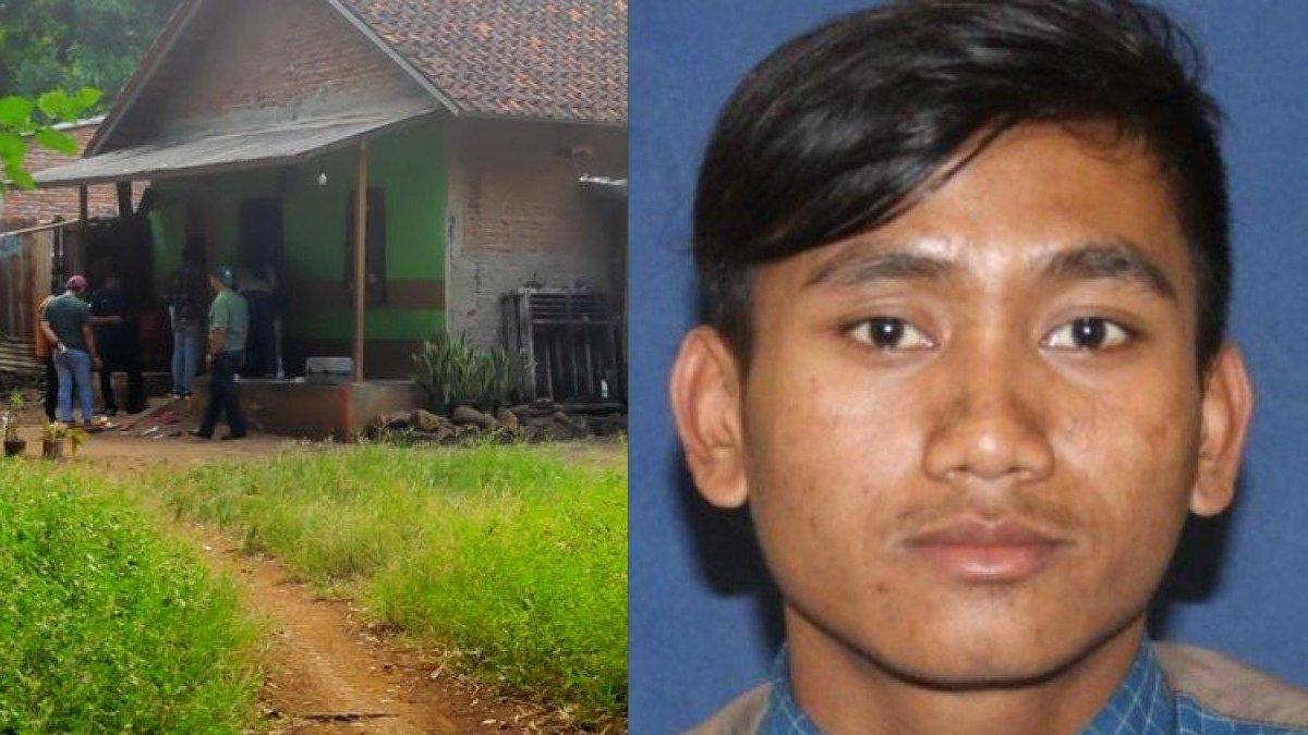 Polisi menggeledah rumah Pegi Setiawan, terduga pembunuh Vina, pelajar asal Cirebon dan pacarnya, Eki, di RT 2 RW 2 Blok Simaja, Desa Kepompong, Kecamatan Talun Kabupaten Cirebon, Jawa Barat, Rabu (22/5/2024)