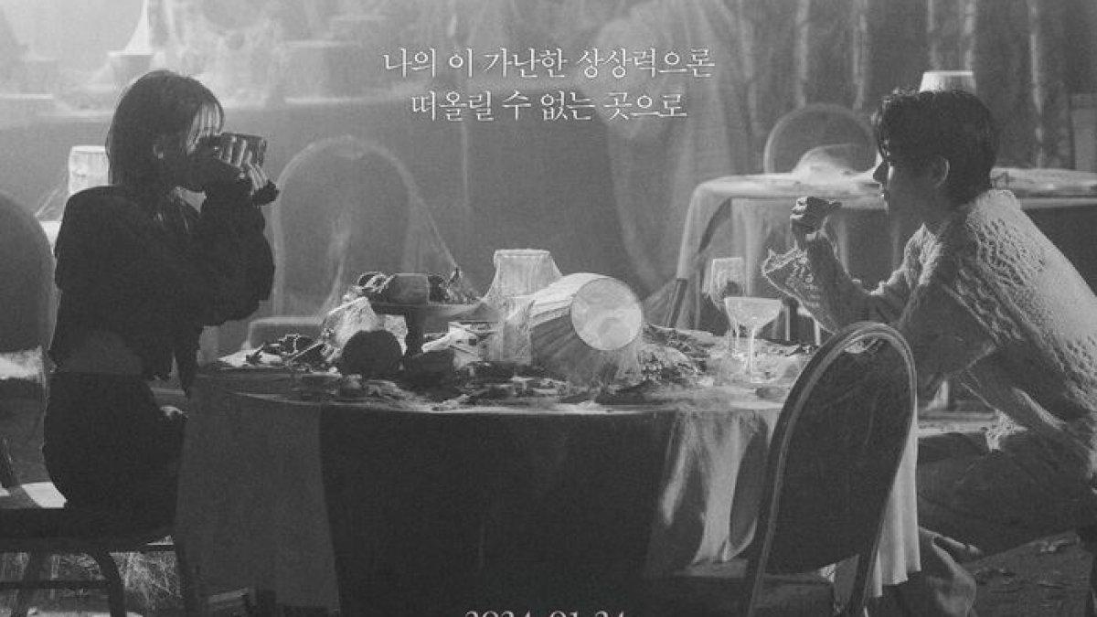 Poster Lagu Baru IU 'Love Wins' Bersama V BTS Tuai Kontroversi