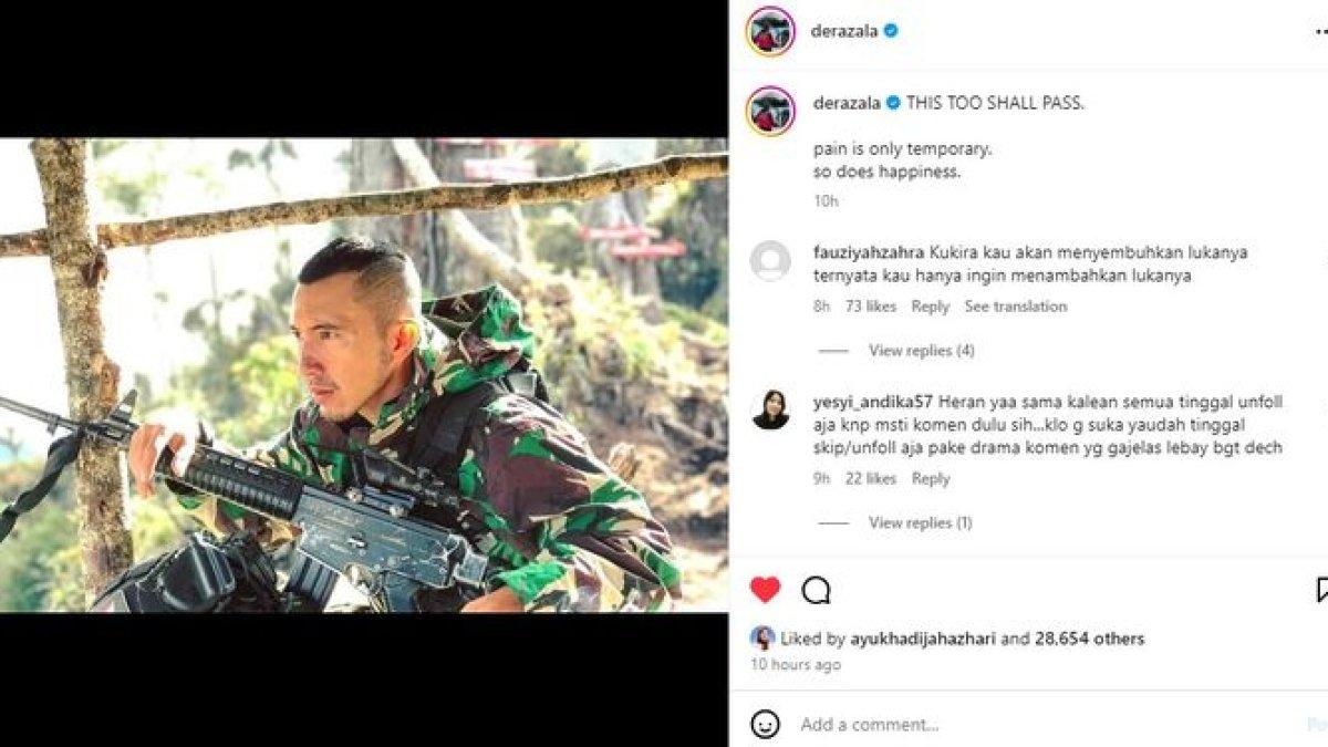 Postingan galau Ayu Ting Ting.