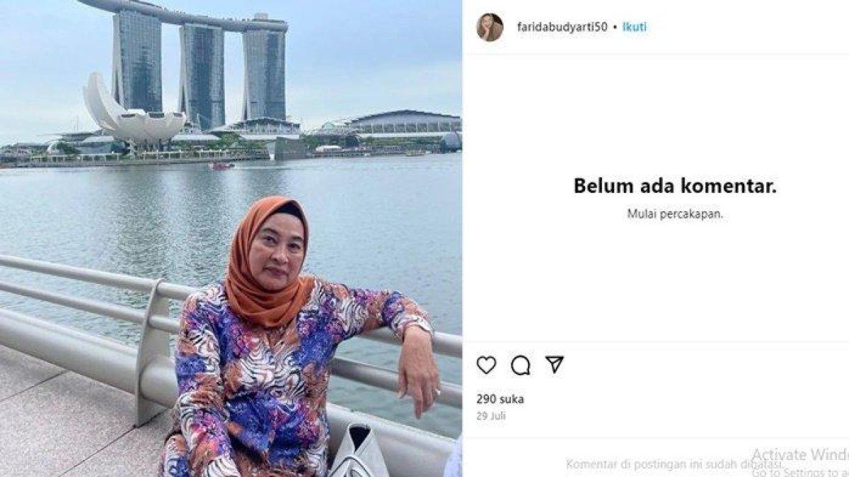 Postingan terakhir Farida Budyarti ibunda Jeje Govinda yang meninggal dunia hari ini