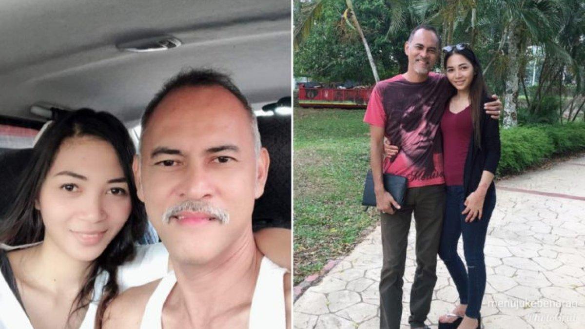 Potret Amar Graseka bersama istri