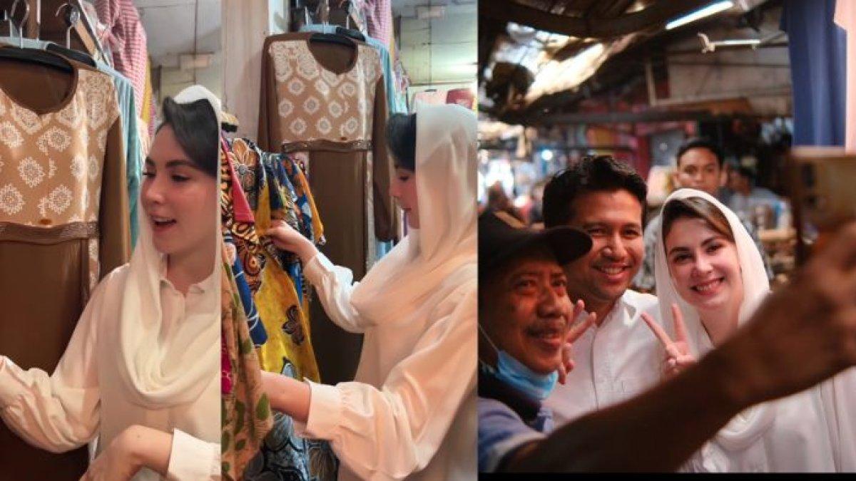 Potret Arumi Bachsin Beli Daster Rp 100 Ribu Dapat 3, Bahagia Istri Emil Dardak Sederhana