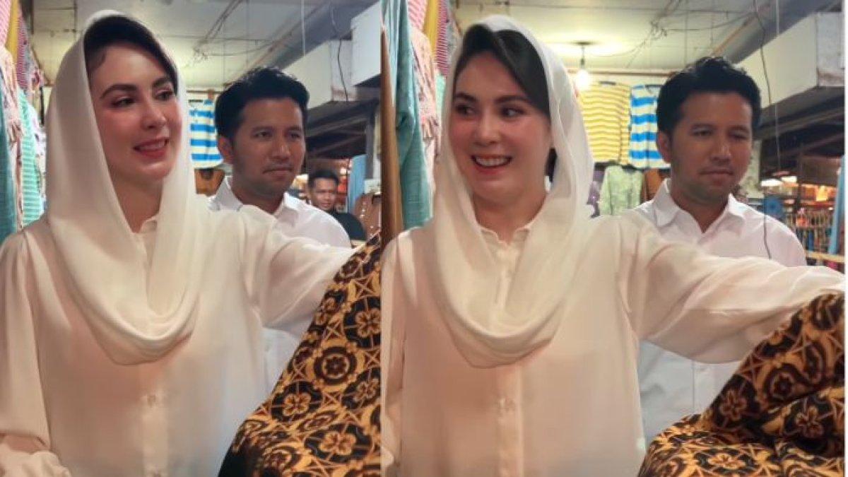Potret Arumi Bachsin Beli Daster Rp 100 Ribu Dapat 3, Bahagia Istri Emil Dardak Sederhana