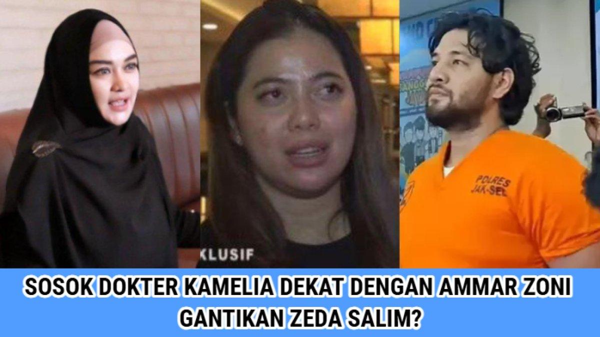 Potret Dokter Kamelia yang berhasil menaklukan hati dari mantan suami Irish Bella yakni Ammar Zoni dan menggeser posisi Zeda Salim.