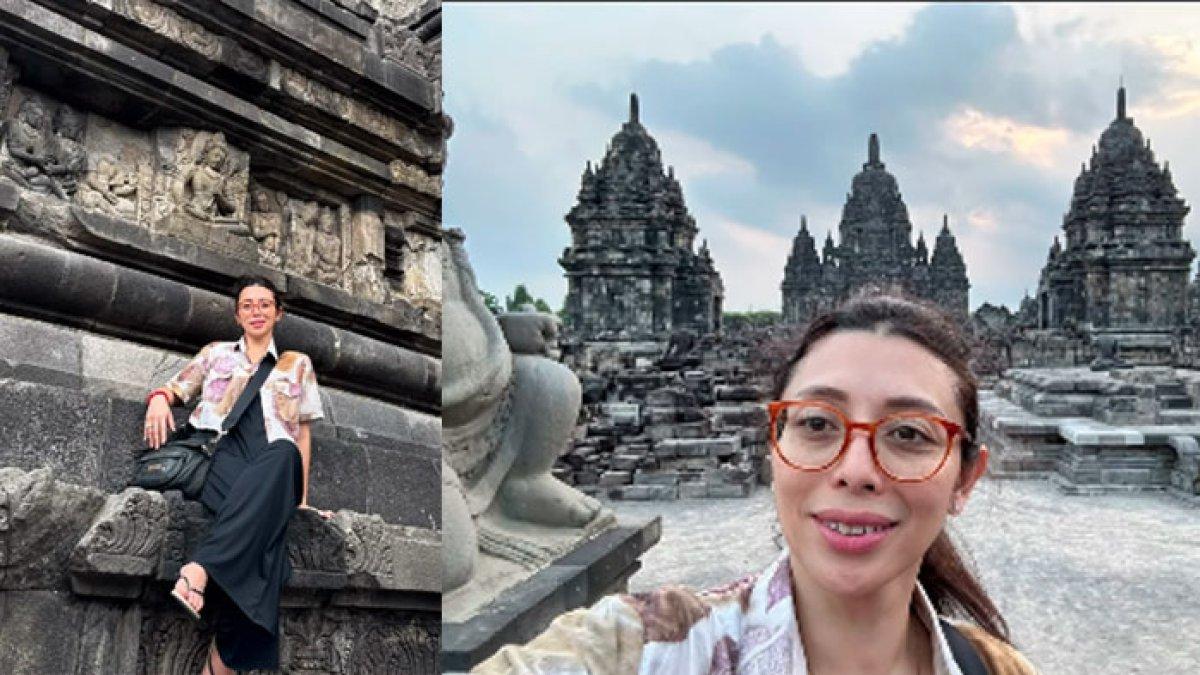 Potret Eno Sigit Cucu Soeharto Liburan Sederhana ke Candi Prambanan