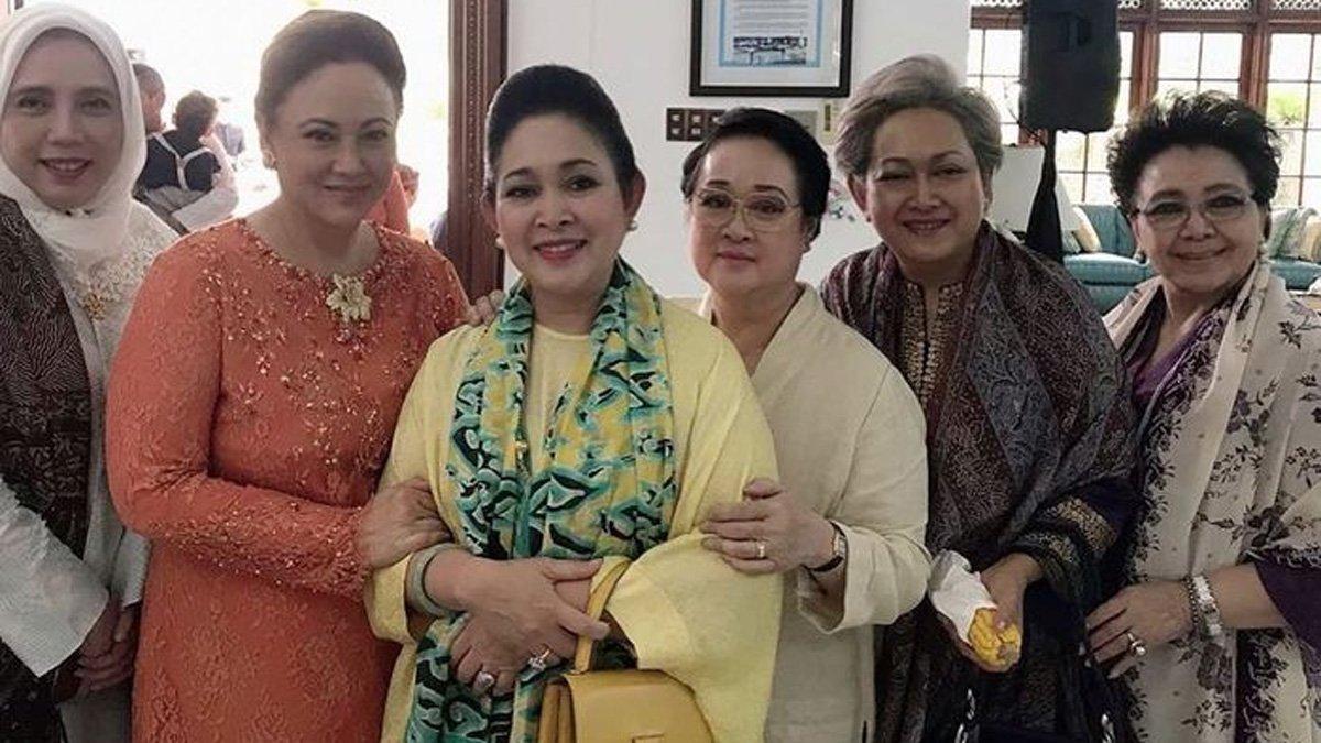 Potret Halimah Agustina Kamil bersama Titiek Soeharto