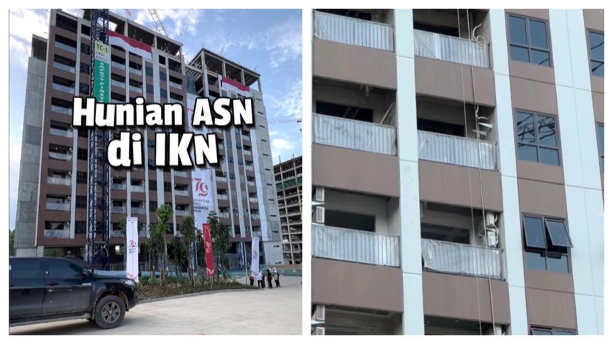 Potret Interior Rusun Tempat Tinggal ASN di IKN