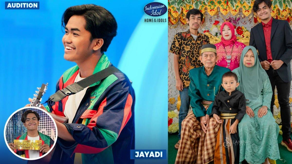 Potret Jayadi dan keluarganya