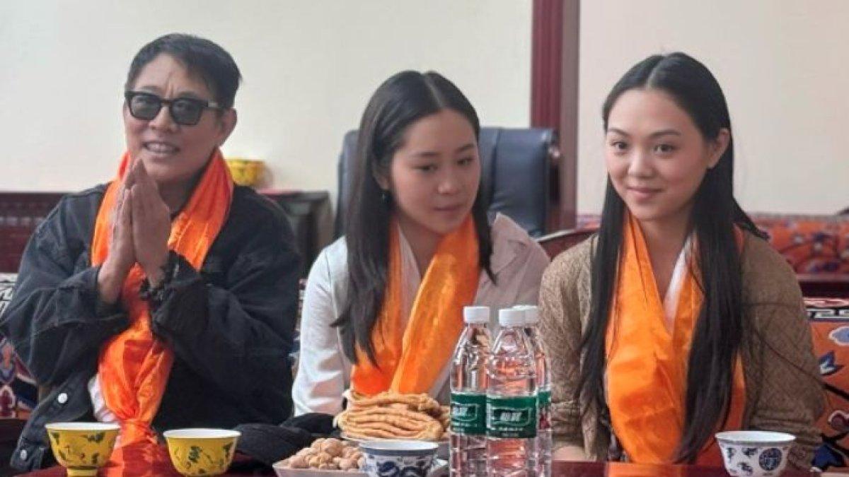 Potret Jet Li Bareng 2 Putrinya yang Cantik