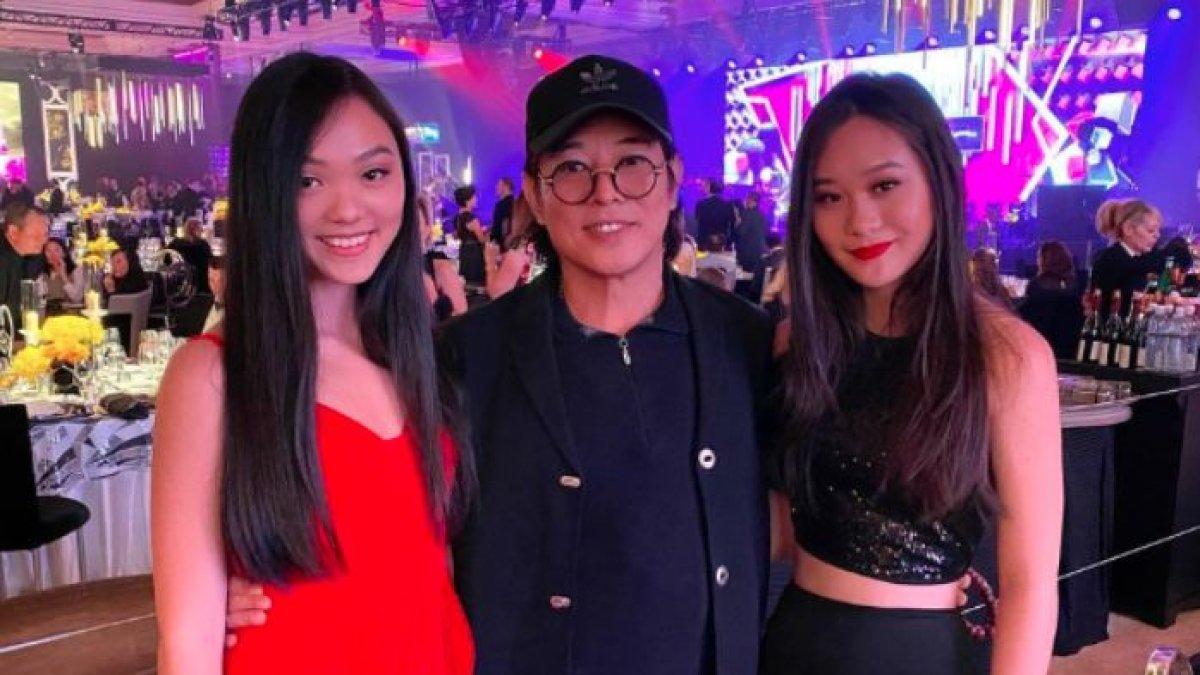 Potret Jet Li Bareng 2 Putrinya yang Cantik