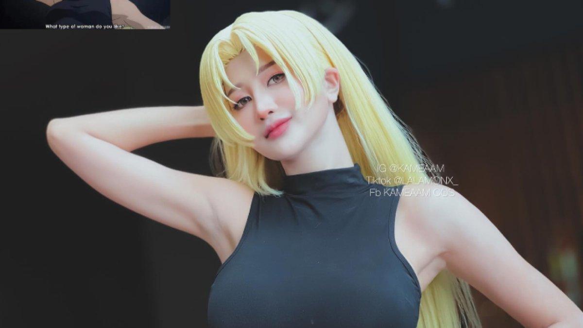 Potret Kameaam, cosplayer Nami yang bikin IShowSpeed salah fokus.