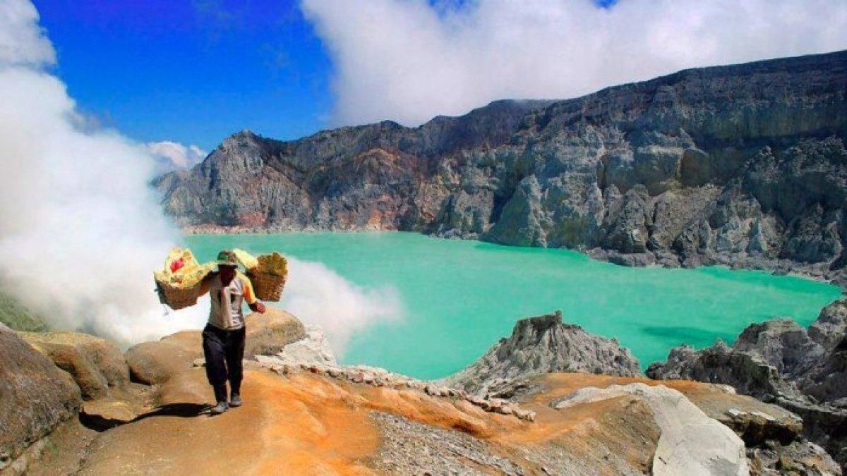 Potret Kawah Ijen, Jawa Timur