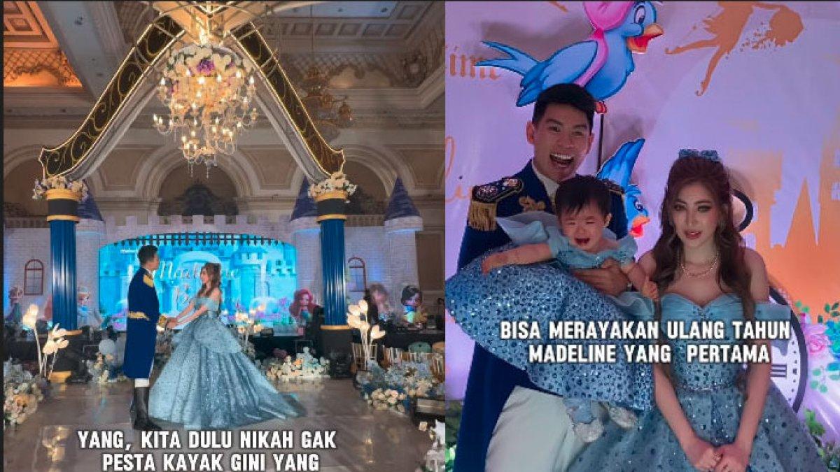 Potret Mewahnya Pesta Ultah Pertama Anak Crazy Rich Surabaya