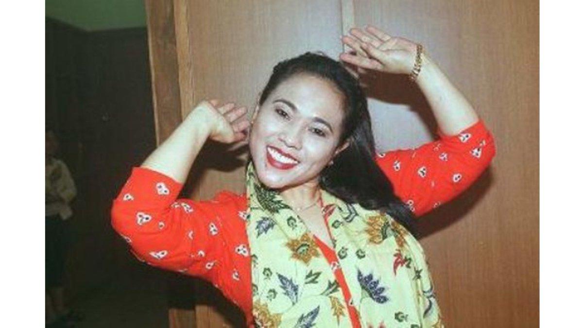Potret masa muda Nunung.