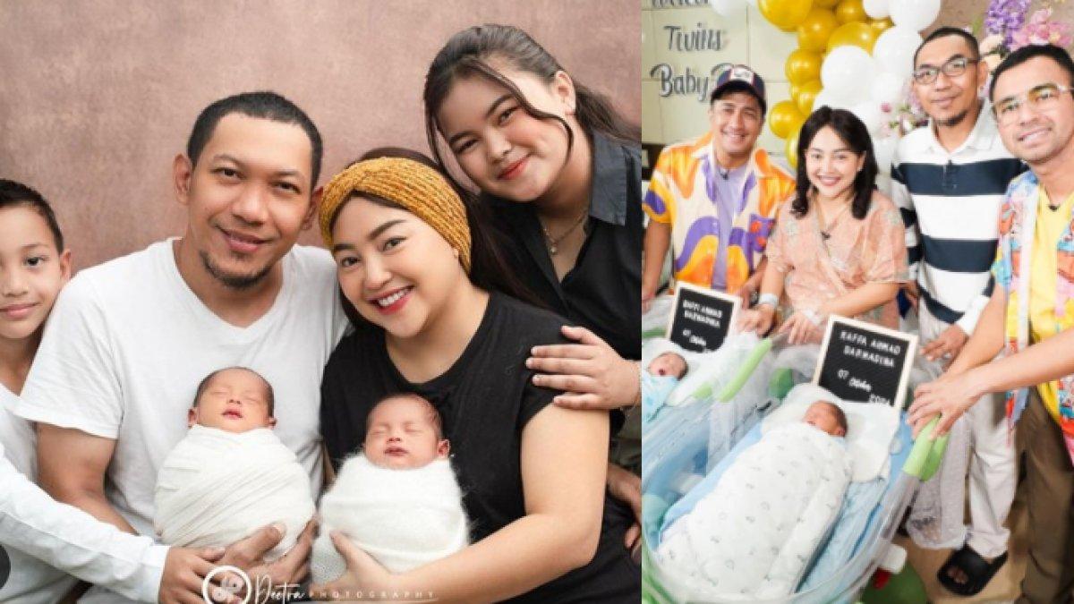 Potret Raffi dan Raffa, anak kembar Mpok Alpa yang telah kebanjiran endorse, Raffi Ahmad jadi inspirasi.