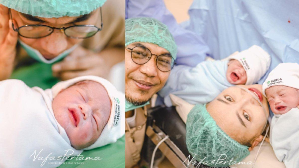 Potret Raffi dan Raffa, anak kembar Mpok Alpa yang telah kebanjiran endorse, Raffi Ahmad jadi inspirasi.