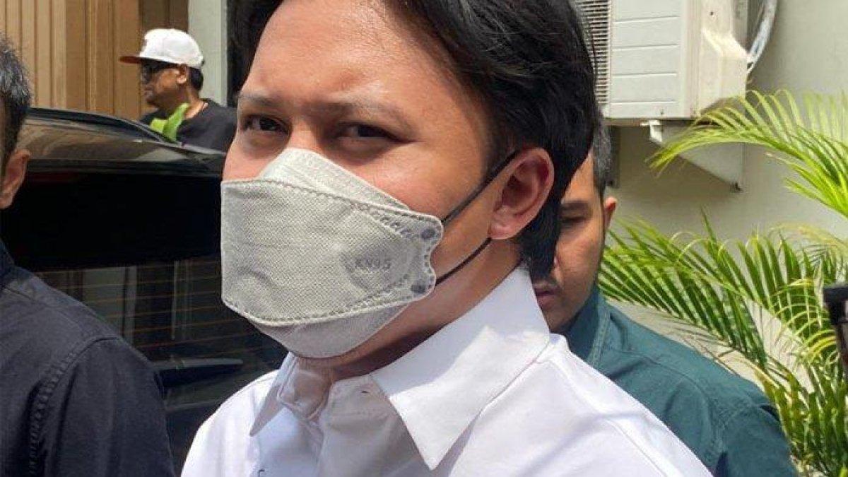 Potret Rizky Febian saat ditemui dalam sidang itsbat nikah di Pengadilan Agama (PA) Jakarta Selatan Senin (18/11/2024).