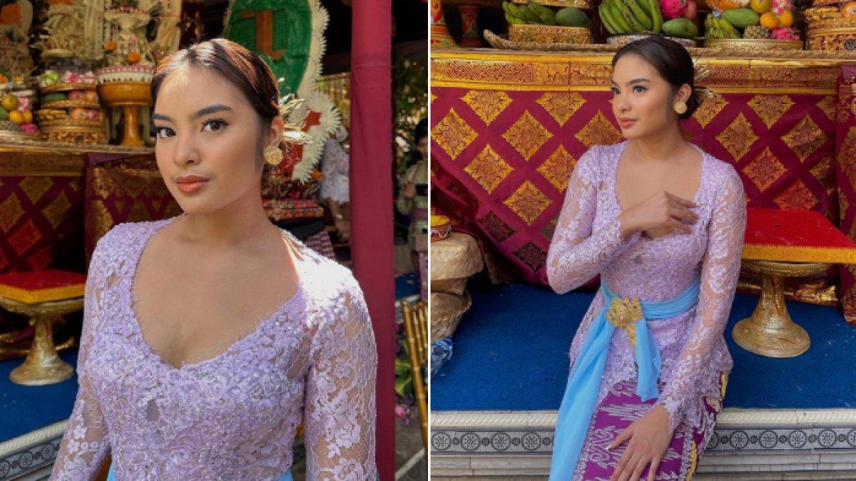 Potret Syandria Kameron cicit Soekarno tampil cantik pakai kebaya