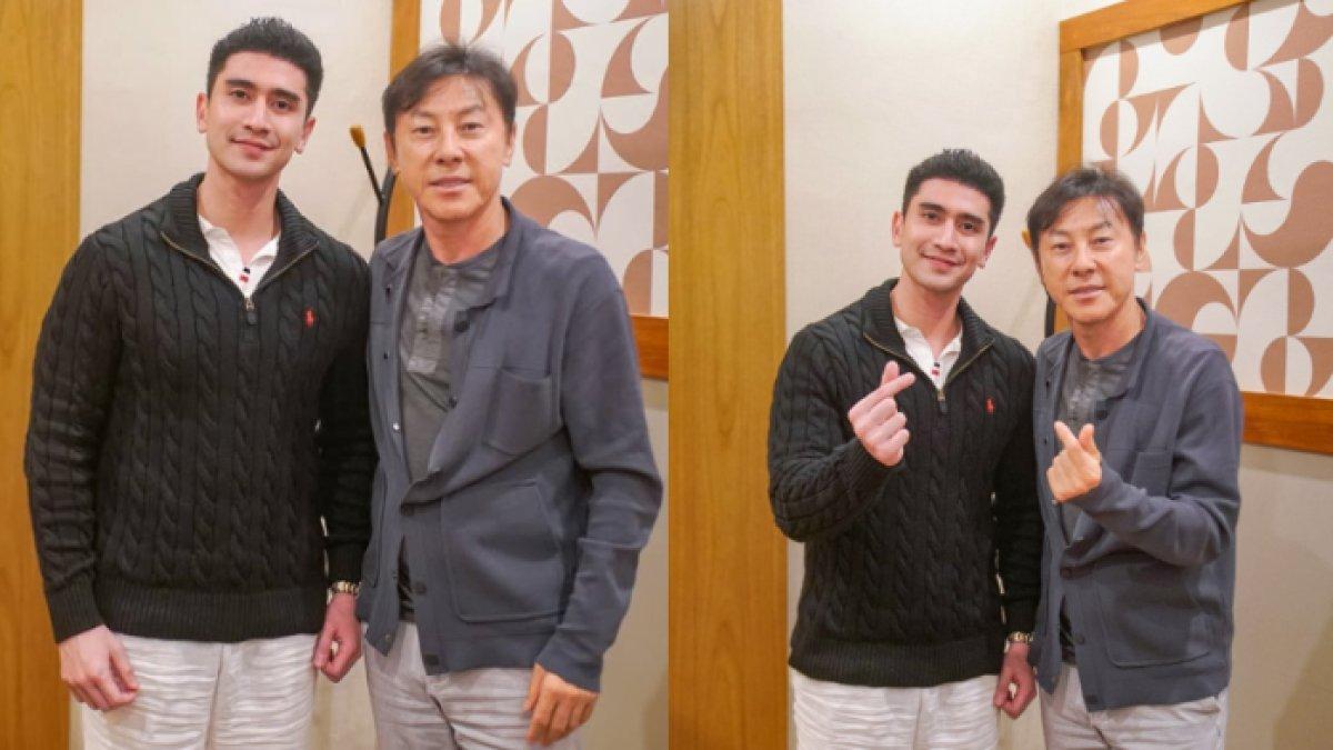 Potret Verrell Bramasta yang baru saja makan malam bersama mantan pelatih Timnas Indonesia, Shin Tae-yong.