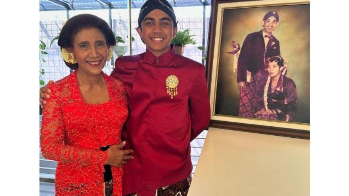 Potret anak dan cucu Susi Pudjiastuti.