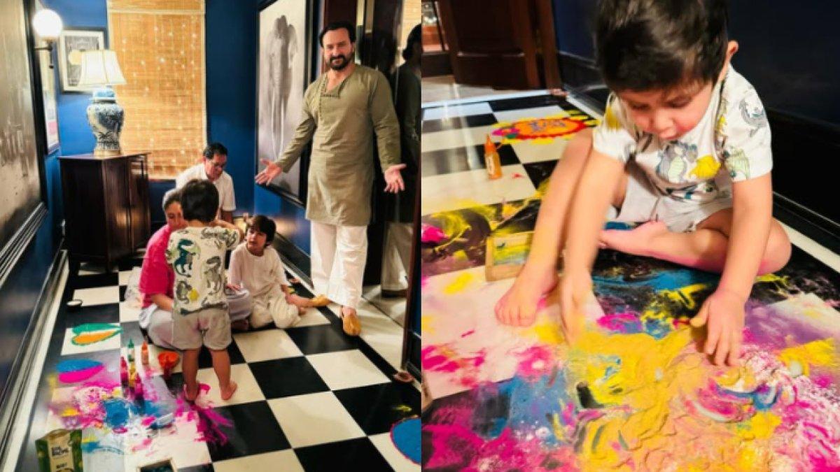 Potret apartemen Saif Ali Khan (4)