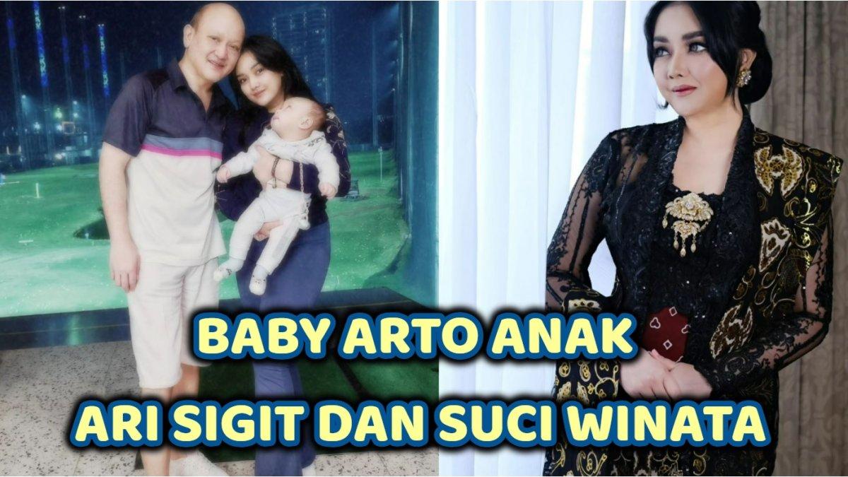 Potret baby Arto anak Ari Sigit dan Suci Winata