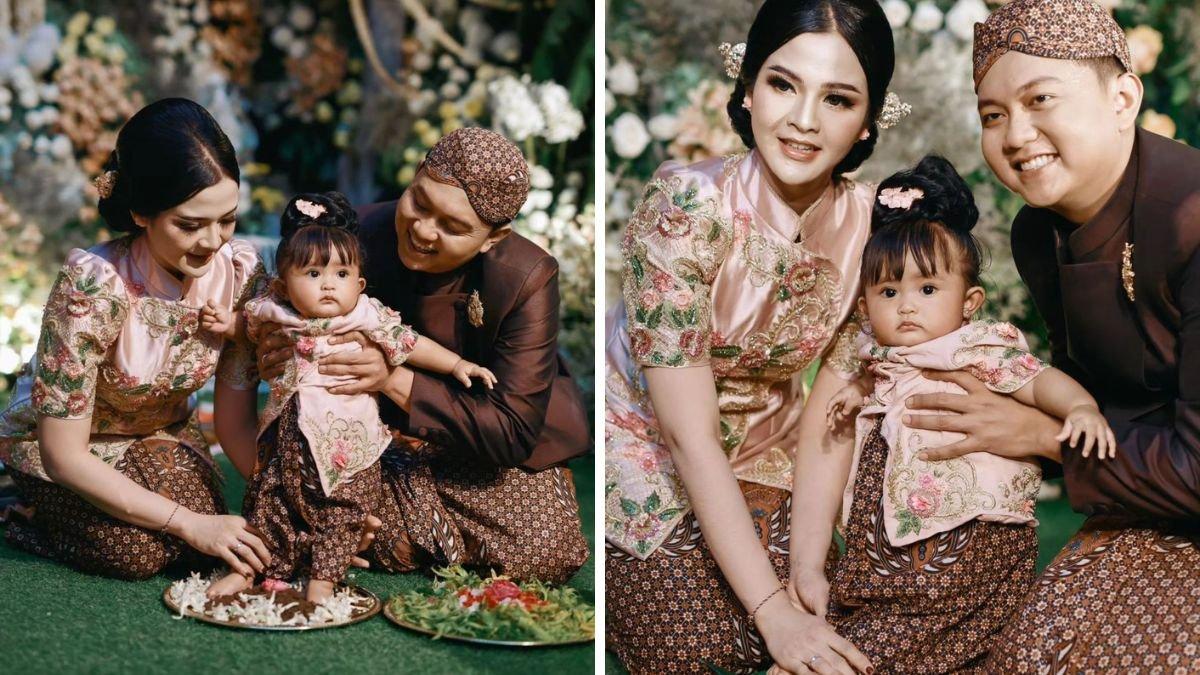 Potret baby Cunda yang anteng digendongan Denny Caknan