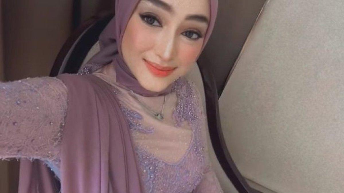 Potret cantik Santyka Fauziah, kekash baru Sule, hadir di acara resepsi pernikahan Rizky