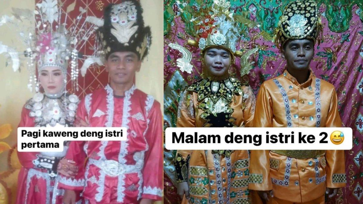 Potret kedua pernikahan Ismet yang viral