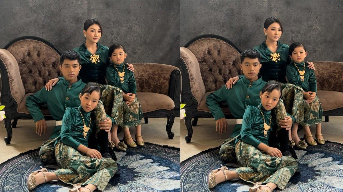 Potret keluarga Sarwendah tanpa kehadiran Ruben Onsu
