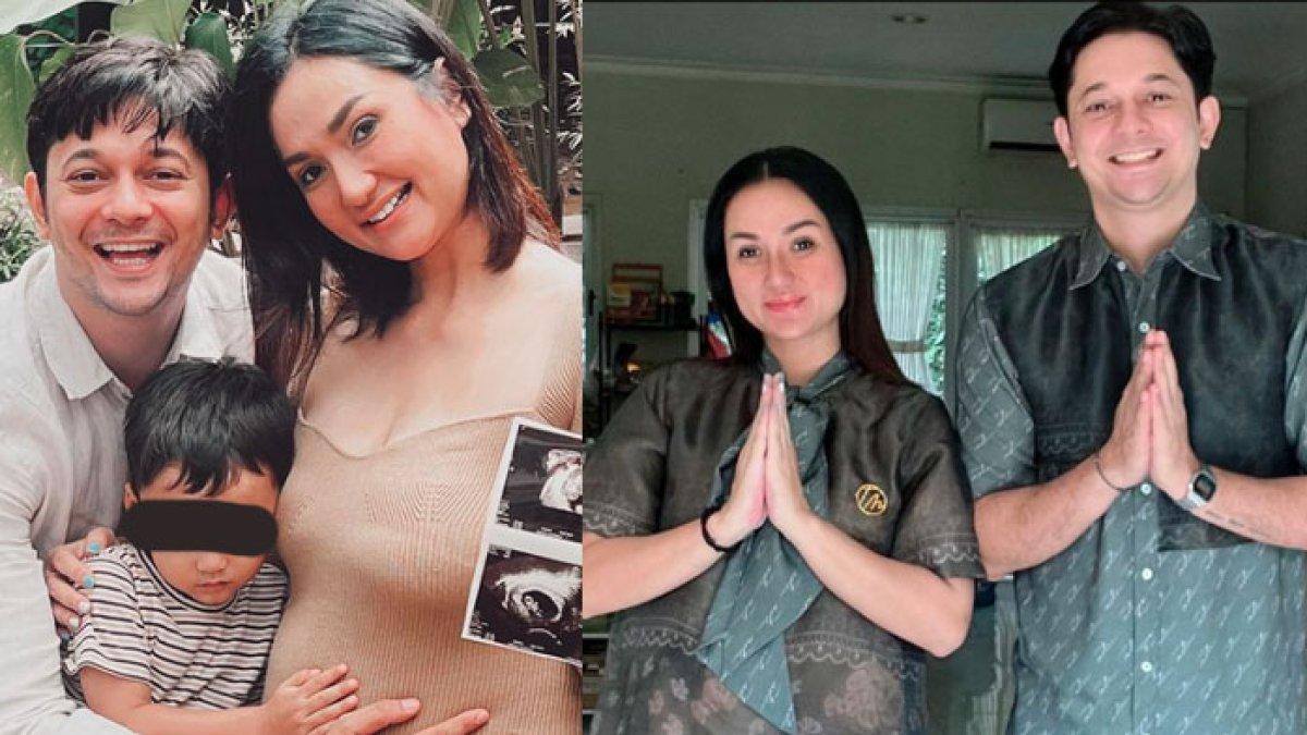 Potret kemesraan Tengku Dewi Putri dan Andrew Andika