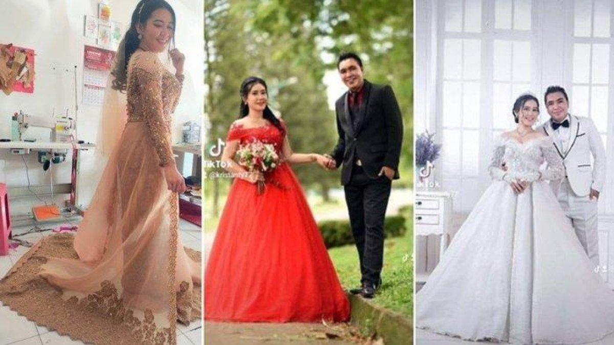 Potret kemesraan antara Febri Eliezer Aritonang dan Vinny Anastasya Nainggolan.