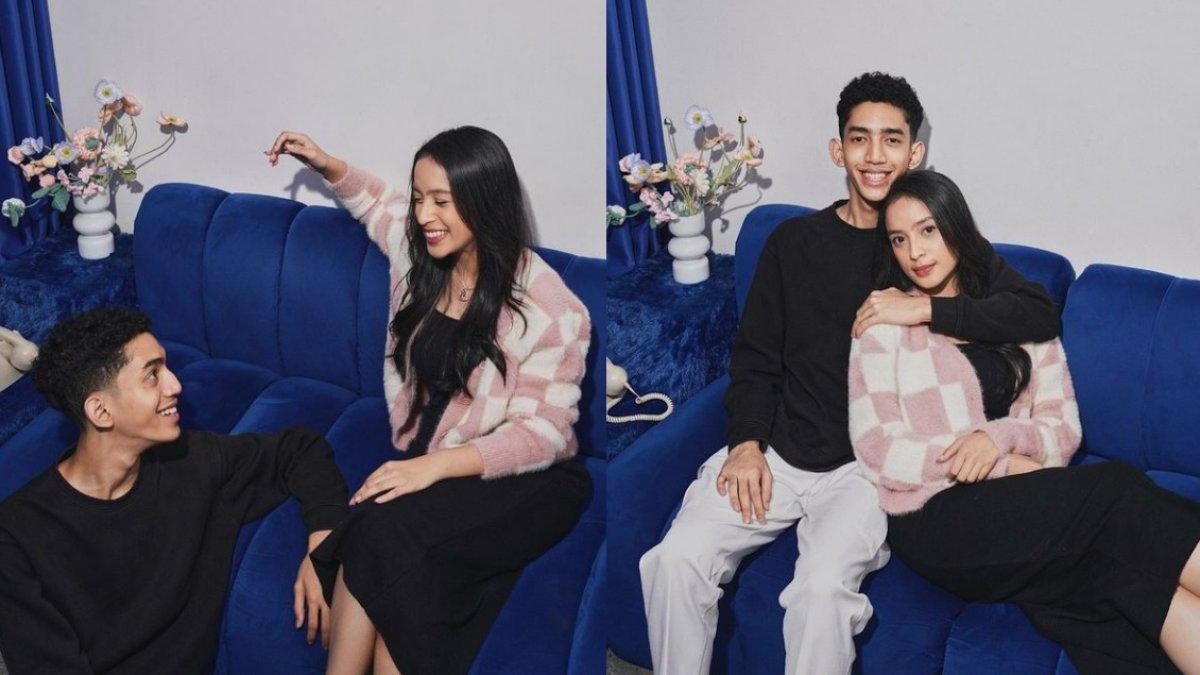 Potret kenangan Kaneishia bersama almarhum pacar