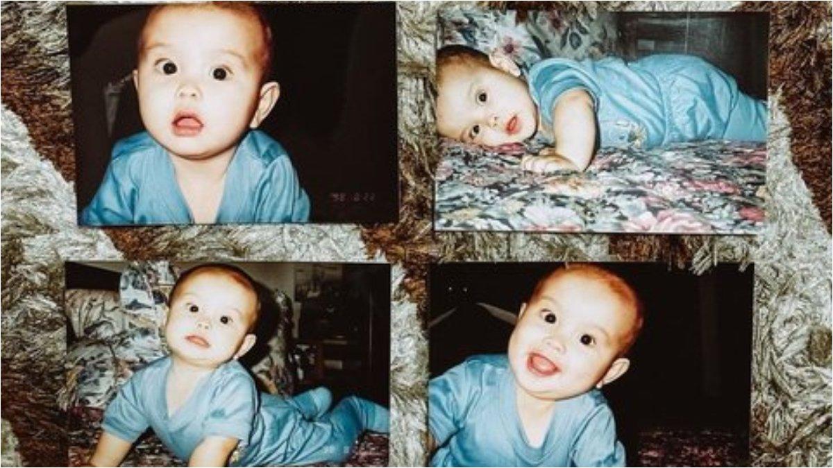 Potret masa kecil Awkarin.