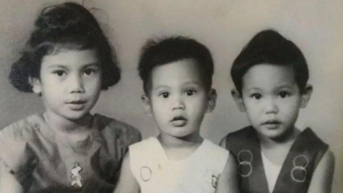 Potret masa kecil Prabowo Subianto.